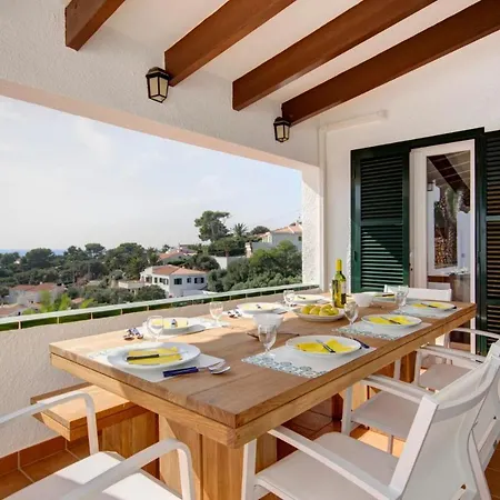 Binibequer Vell Sleeps 8 Pool Air Con Wifi 빌라 비니베카